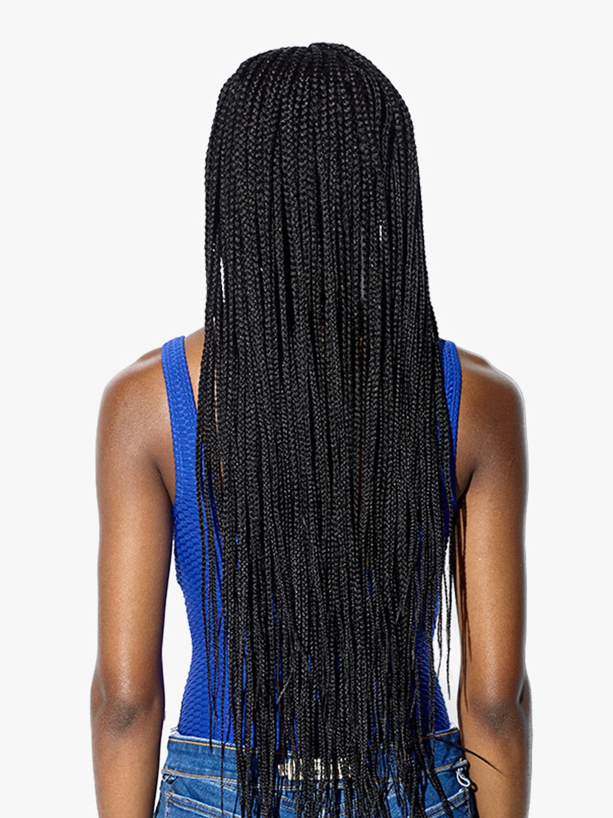 SENSATIONNEL Cloud 9 Ruwa 4x4 Hand Braided Lace Wig - BOX BRAID 36 4 SENSATIONNEL Cloud 9 Ruwa 4x4 Hand Braided Lace Wig - BOX BRAID 36 - Image 4