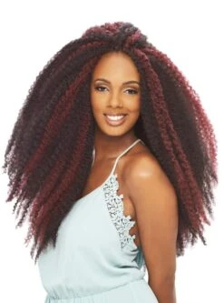 Janet Collection Premium Synthetic Noir 6X AFRO TWIST Braid -Aveda Store 10xamb3m 1