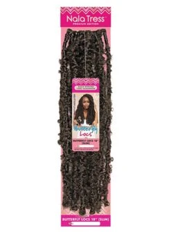 Janet Collection Nala Tress BUTTERFLY LOCS Crochet Braid 18 -Aveda Store 18 e