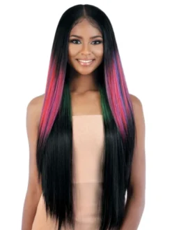 Motown Tress Premium Synthetic 13x6 Faux Skin HD Invisible Lace Wig - LS136.CHIC -Aveda Store 1 60e84f7b a74f 420d 94b8 f5cbc0a31a35