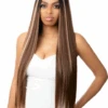 Nutique BFF Collection Synthetic Glueless HD Lace Front Wig - POLARIS