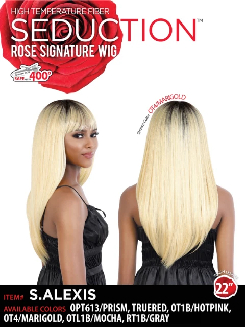 Seduction Rose Signature Synthetic Wig - S.ALEXIS 1 Seduction Rose Signature Synthetic Wig - S.ALEXIS