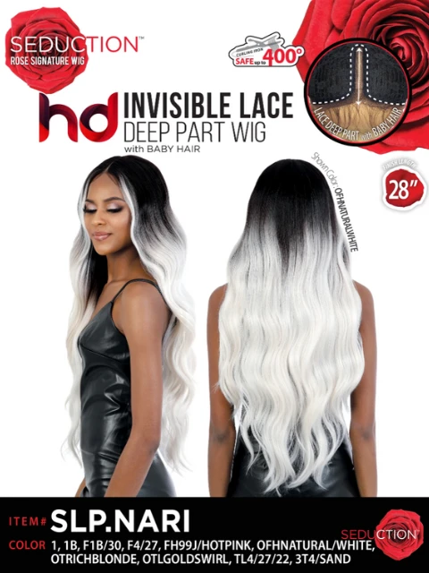 Seduction Rose Signature HD Lace Deep Part Wig - SLP.NARI 2 Seduction Rose Signature HD Lace Deep Part Wig - SLP.NARI - Image 2