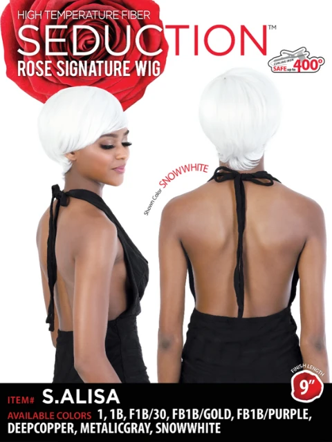 Seduction Rose Signature Synthetic Wig - S.ALISA 2 Seduction Rose Signature Synthetic Wig - S.ALISA - Image 2