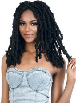 Motown Tress 2X BUTTERFLY FAUX LOCS Crochet Braid 12 -Aveda Store 2bfly121 1