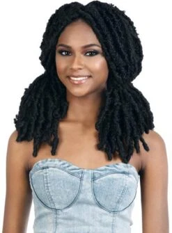 Motown Tress 2X BUTTERFLY FAUX LOCS Crochet Braid 12 -Aveda Store 2bfly122 1