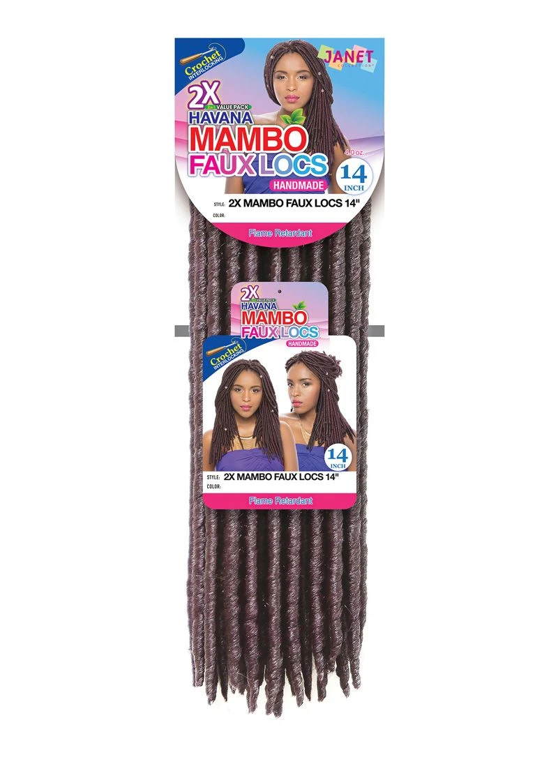2X MAMBO FAUX LOCS (14, 18 INCHES) 9 2X MAMBO FAUX LOCS (14, 18 INCHES) - Image 9