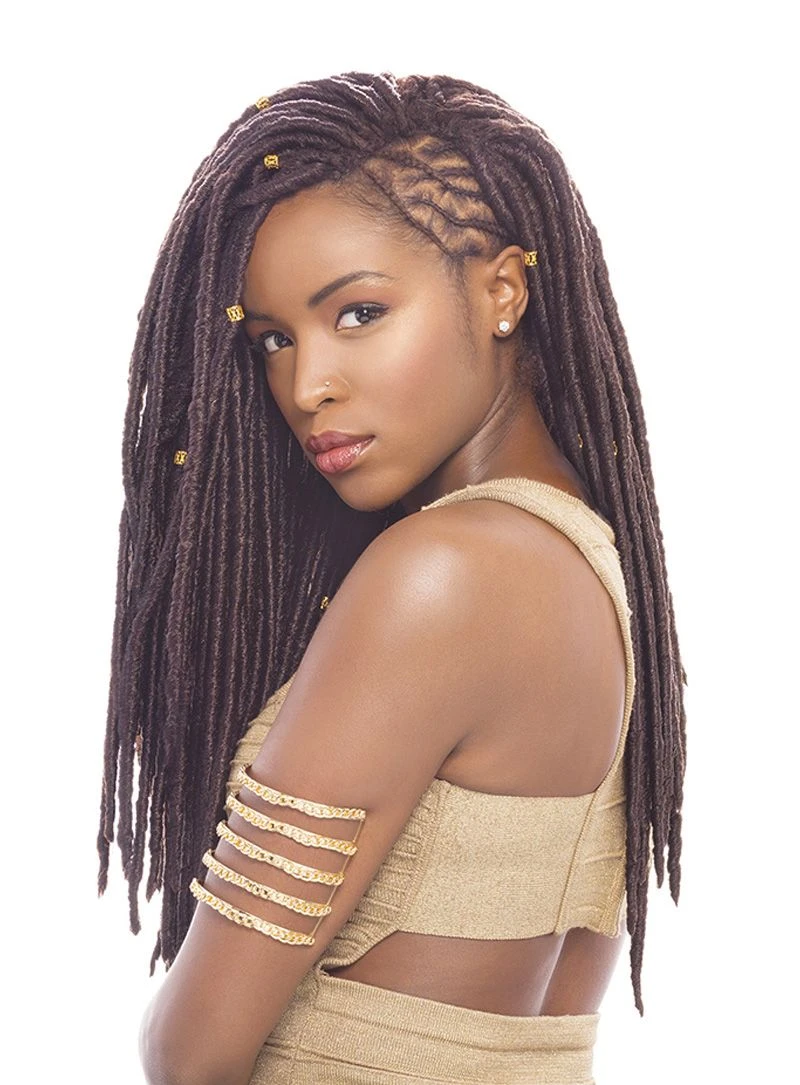 2X MAMBO FAUX LOCS (14, 18 INCHES) 7 2X MAMBO FAUX LOCS (14, 18 INCHES) - Image 7