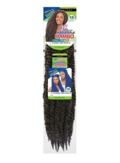 JANET COLLECTION 2X MAMBO TWIST BRAID (10, 12, 14, 18, 24 INCHES) 19 JANET COLLECTION 2X MAMBO TWIST BRAID (10, 12, 14, 18, 24 INCHES) -Aveda Store 2x mambo twist braid 18inch black