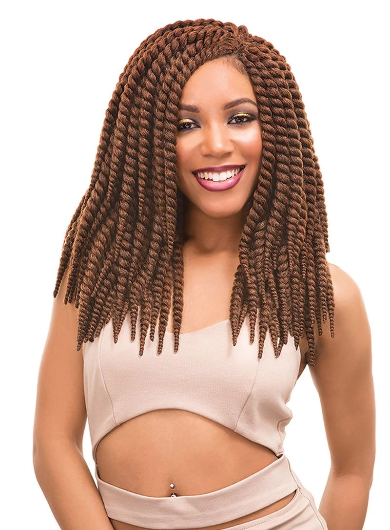 JANET COLLECTION 2X SLIM MAMBO TWIST BRAID (14, 18 Inches) 3 JANET COLLECTION 2X SLIM MAMBO TWIST BRAID (14, 18 Inches) - Image 3