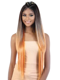 Motown Tress Premium Synthetic 13x6 Faux Skin HD Invisible Lace Wig - LS136.CHIC -Aveda Store 3 6cda5e18 700f 4e69 9806 9e235bad1d59