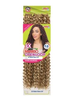 JANET COLLECTION 3X WATER WAVE 24 Inch 5 JANET COLLECTION 3X WATER WAVE 24 Inch -Aveda Store 3x water wave 24