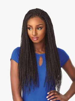 SENSATIONNEL Cloud 9 Swiss Lace 4x4 Lace Wig - SENEGAL TWIST