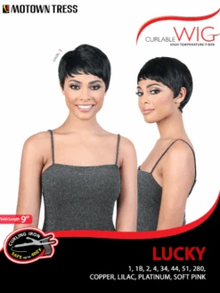 Motown Tress Curlable Premium Synthetic Wig - LUCKY 9 Motown Tress Curlable Premium Synthetic Wig - LUCKY -Aveda Store 5 49ea13be f143 4489 b722 4425cec67407 1