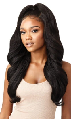 OUTRE Perfect Hairline Synthetic HD 13x6 Lace Front Wig - JULIANNE 24" 11 OUTRE Perfect Hairline Synthetic HD 13x6 Lace Front Wig - JULIANNE 24" -Aveda Store 5 84803.1638053129