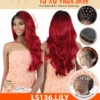 Motown Tress Premium Synthetic 13x6 Faux Skin HD Invisible Lace Wig - LS136.LILY