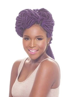 JANET COLLECTION 8X FAUX LOCS BRAID (8PCS) -Aveda Store 8x faux locs one pack solution 8pcs 3