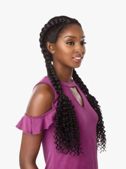 SENSATIONNEL Cloud 9 Swiss Lace Wig - BOHEMIAN DUTCH BRAID