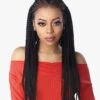 SENSATIONNEL Cloud 9 13x7 Swiss Lace Parting Wig - FEED IN FULANI CORNROW