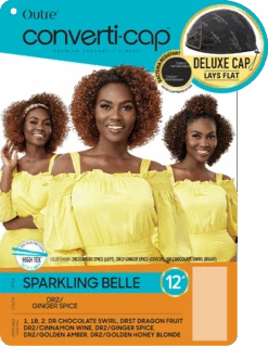 OUTRE Converti Cap Premium Synthetic Wig - SPARKLING BELLE -Aveda Store HT QVO ConvertiCap Sparking Belle 50007.1647466966