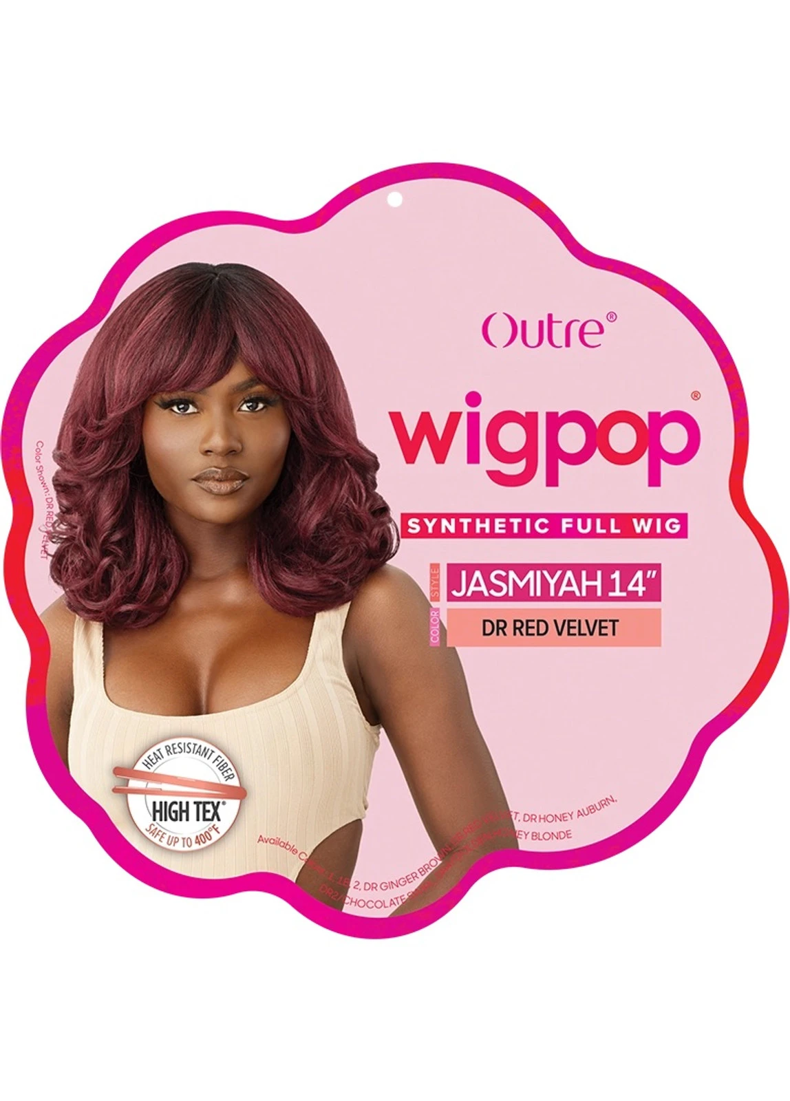 OUTRE Wigpop Synthetic Full Wig - Jasmiyah 14" 5 OUTRE Wigpop Synthetic Full Wig - Jasmiyah 14" - Image 5
