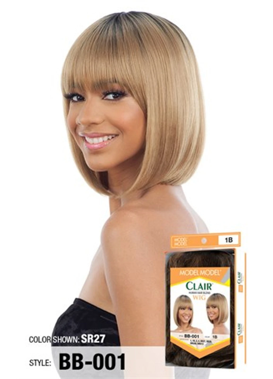MODELMODEL Clair BB 001 Wig Human Hair Blend