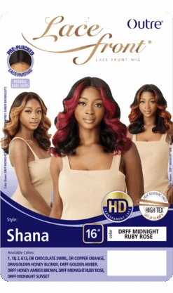 OUTRE HD Transparent Lace Front Wig - SHANA -Aveda Store PKG QLSHN SHANA HT 10486.1673031590