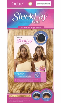 OUTRE SleekLay Synthetic Part Lace Front Wig - FLARA -Aveda Store PKG QLSLCFLA Flara 74035.1668457090