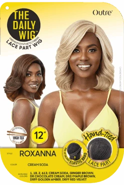 OUTRE The Daily Wig Synthetic Lace Part Wig - Roxanna -Aveda Store PKG QPDROX Roxanna HT 27389.1641244277