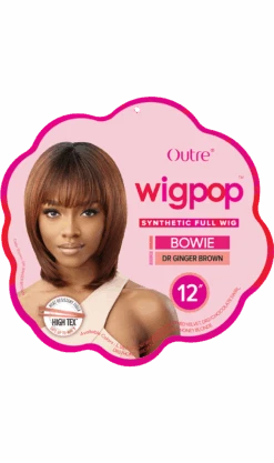OUTRE Wigpop Synthetic Full Wig - BOWIE -Aveda Store PKG QPOPBOW Bowie HT 31251.1649547353