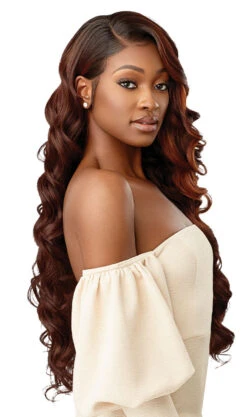 OUTRE Melted Hairline Synthetic HD Lace Front Wig - CHANDELL -Aveda Store QLMHCHA Chandell DRFF2 Cinnamon Mocha Sub B 54051.1627661635