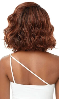OUTRE Perfect Hairline Synthetic 13x4 Faux Scalp Lace Front Wig - PATRICE -Aveda Store QLPHLPAT Patrice DR2 Ginger Brown Back 40824.1627662381