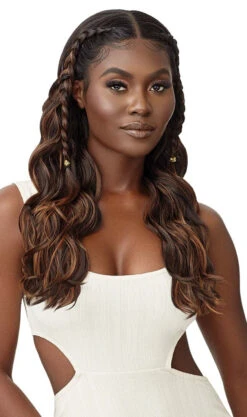 OUTRE Perfect Hairline Synthetic HD Lace Wig- FREYA -Aveda Store QLPH Freya DRST Maple Brown Sub B 43444.1650048656