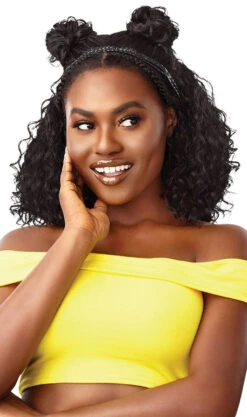 OUTRE Converti Cap Premium Synthetic Wig - TROPICAL TENDRILS -Aveda Store QVOTR Tropical Tendrils 1B Sub C 31135.1628546095