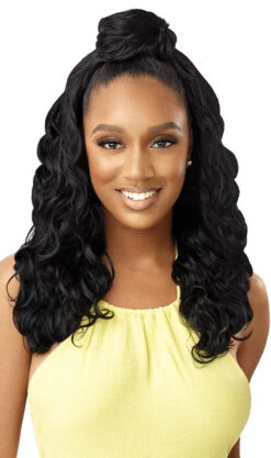 OUTRE Converti Cap Premium Synthetic Wig - BRAZILIAN WAVES 10 OUTRE Converti Cap Premium Synthetic Wig - BRAZILIAN WAVES -Aveda Store QVO Brazilian Waves 1B Sub C 77258.1656348612