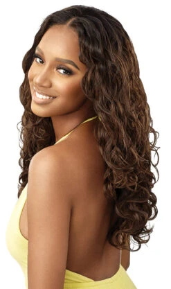 OUTRE Converti Cap Premium Synthetic Wig - BRAZILIAN WAVES 13 OUTRE Converti Cap Premium Synthetic Wig - BRAZILIAN WAVES -Aveda Store QVO Brazilian Waves DR Chocolate Swirl Sub A 01259.1656348612