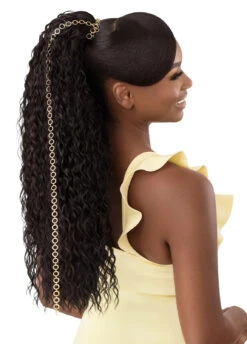 OUTRE Converti Cap Premium Synthetic Wig - W&W Island Curls -Aveda Store QVO Island Curls 1B Sub D 28006.1679348057