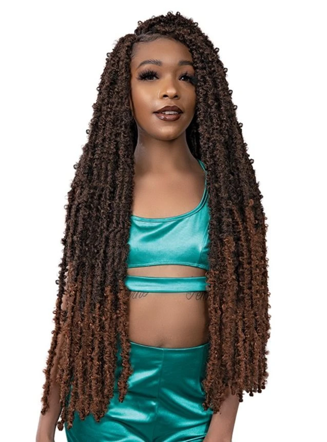 Janet Collection Nala Tress BALI BUTTERFLY LOCS Crochet Braid 2 Janet Collection Nala Tress BALI BUTTERFLY LOCS Crochet Braid - Image 2
