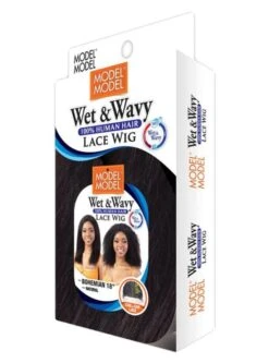 Model Model Human Hair Wet&Wavy Lace Wig - BOHEMIAN 18 5 Model Model Human Hair Wet&Wavy Lace Wig - BOHEMIAN 18 -Aveda Store bohemian 183m
