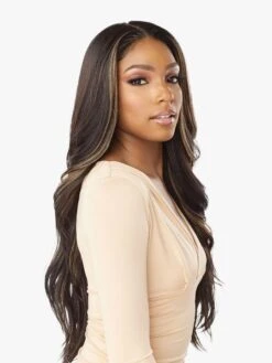 Sensationnel Cloud 9 WHAT LACE? Human Hair Mix 13x6 HD Swiss Lace Wig - BRAELYN -Aveda Store braelyn4m