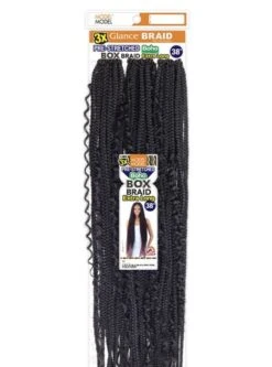 Model Model Glance 3X BOHO BOX Crochet Braid 38 -Aveda Store braid 381m