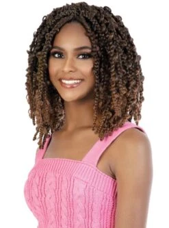 Motown Tress 2X BUTTERFLY JUNGLE BOX Crochet Braid 12