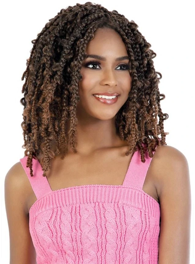 Motown Tress 2X BUTTERFLY JUNGLE BOX Crochet Braid 12 2 Motown Tress 2X BUTTERFLY JUNGLE BOX Crochet Braid 12 - Image 2