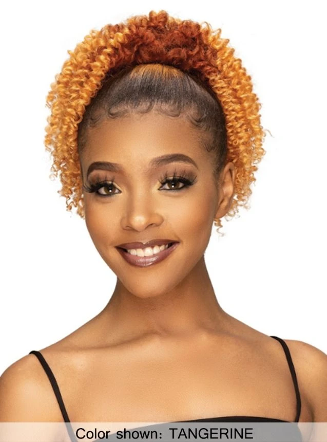 Janet Collection Remy Illusion Ponytail - COILY 2 Janet Collection Remy Illusion Ponytail - COILY - Image 2