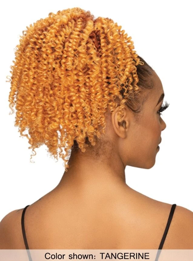 Janet Collection Remy Illusion Ponytail - COILY 4 Janet Collection Remy Illusion Ponytail - COILY - Image 4