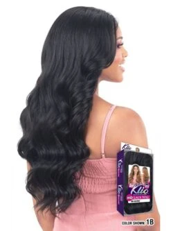 Model Model Heat Resistant Fiber Klio HD Lace Front Wig - DAVINA 7 Model Model Heat Resistant Fiber Klio HD Lace Front Wig - DAVINA -Aveda Store davina4m 1