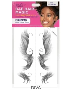 Esha- Bae Hair Magic Instant Tattoo Sticker -Aveda Store diva a