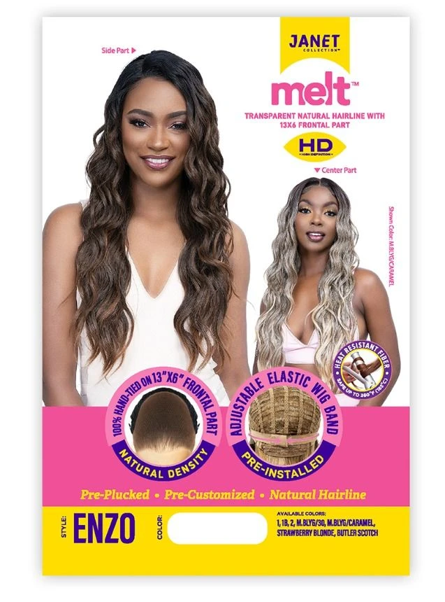 Janet Collection Melt 13x6 Frontal Part Lace Wig - ENZO 4 Janet Collection Melt 13x6 Frontal Part Lace Wig - ENZO - Image 4