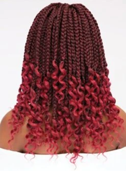 JANET COLLECTION NALA TRESS BOX BRAID CURLY FINISH CROCHET BRAID 12 (BBC12) 8 JANET COLLECTION NALA TRESS BOX BRAID CURLY FINISH CROCHET BRAID 12 (BBC12) -Aveda Store finish3 1082 detail