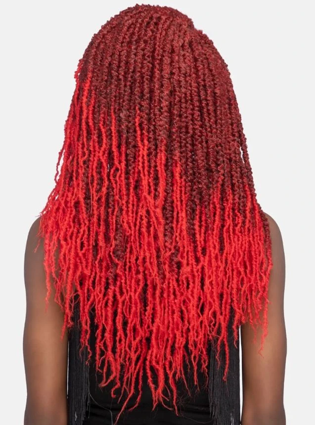 Vivica A Fox Zulu Braid 3x Distressed Fula Locs Crochet Braids - FULALOC-340 3 Vivica A Fox Zulu Braid 3x Distressed Fula Locs Crochet Braids - FULALOC-340 - Image 3